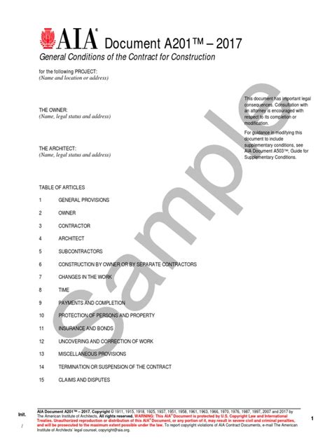 This document has . . Aia contract documents pdf